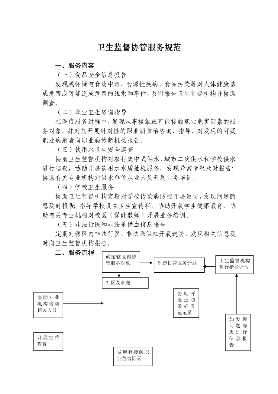 卫生监督协管服务规范.doc_第1页