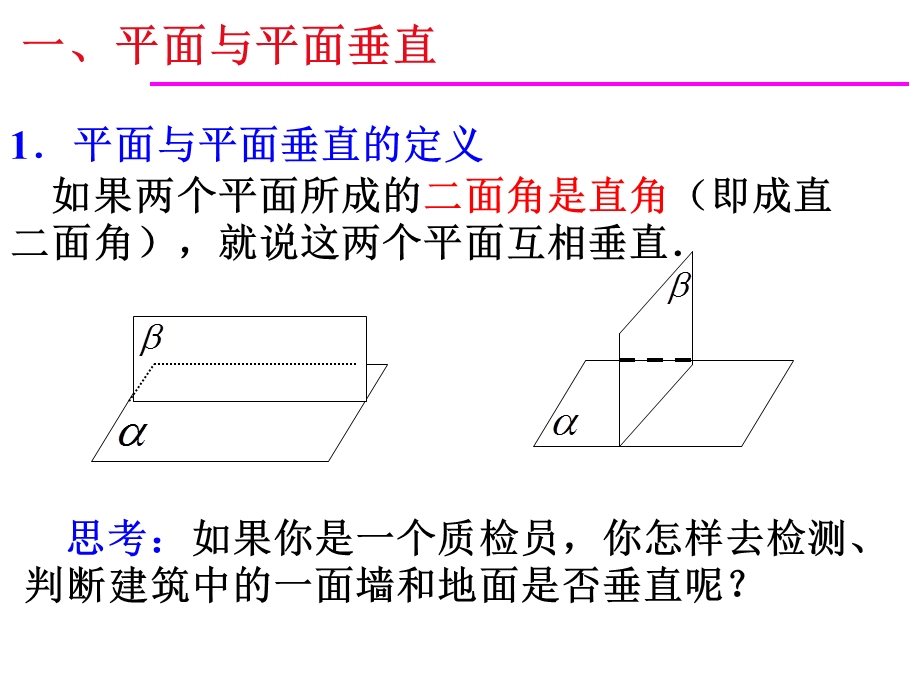 面面垂直的判定和性质定理.ppt_第2页