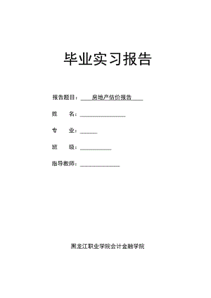 房地产估价报告论文32203.doc