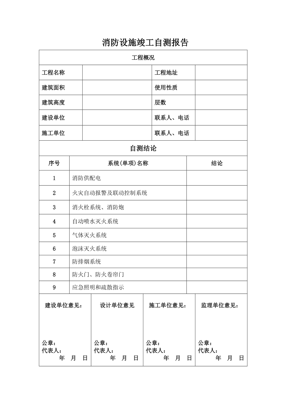 消防设施竣工自测报告.doc_第2页