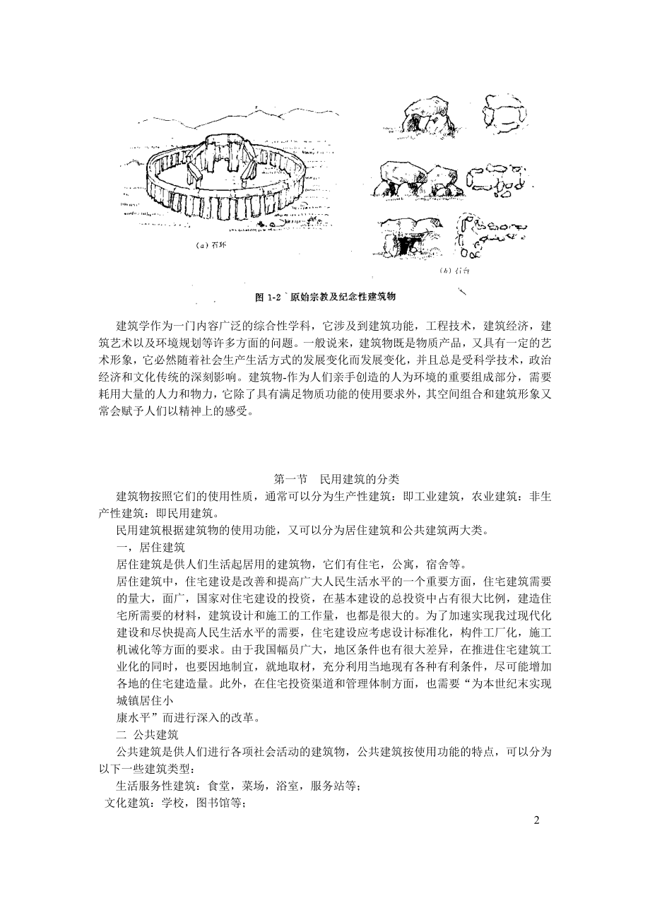 房屋建筑学【绝版好资料看到就别错过】 .doc_第2页