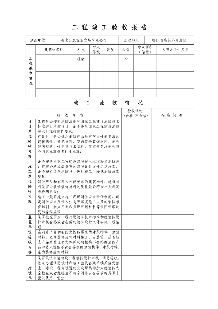 商业地产工程竣工验收报告.doc_第1页