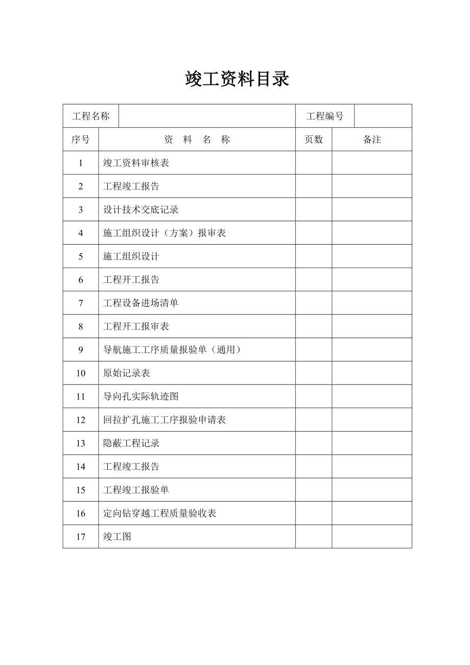 非开挖定向钻工程资料.doc_第2页