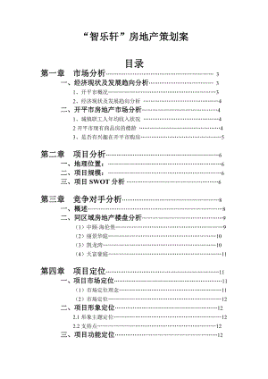 “智乐轩”房地产策划案.doc