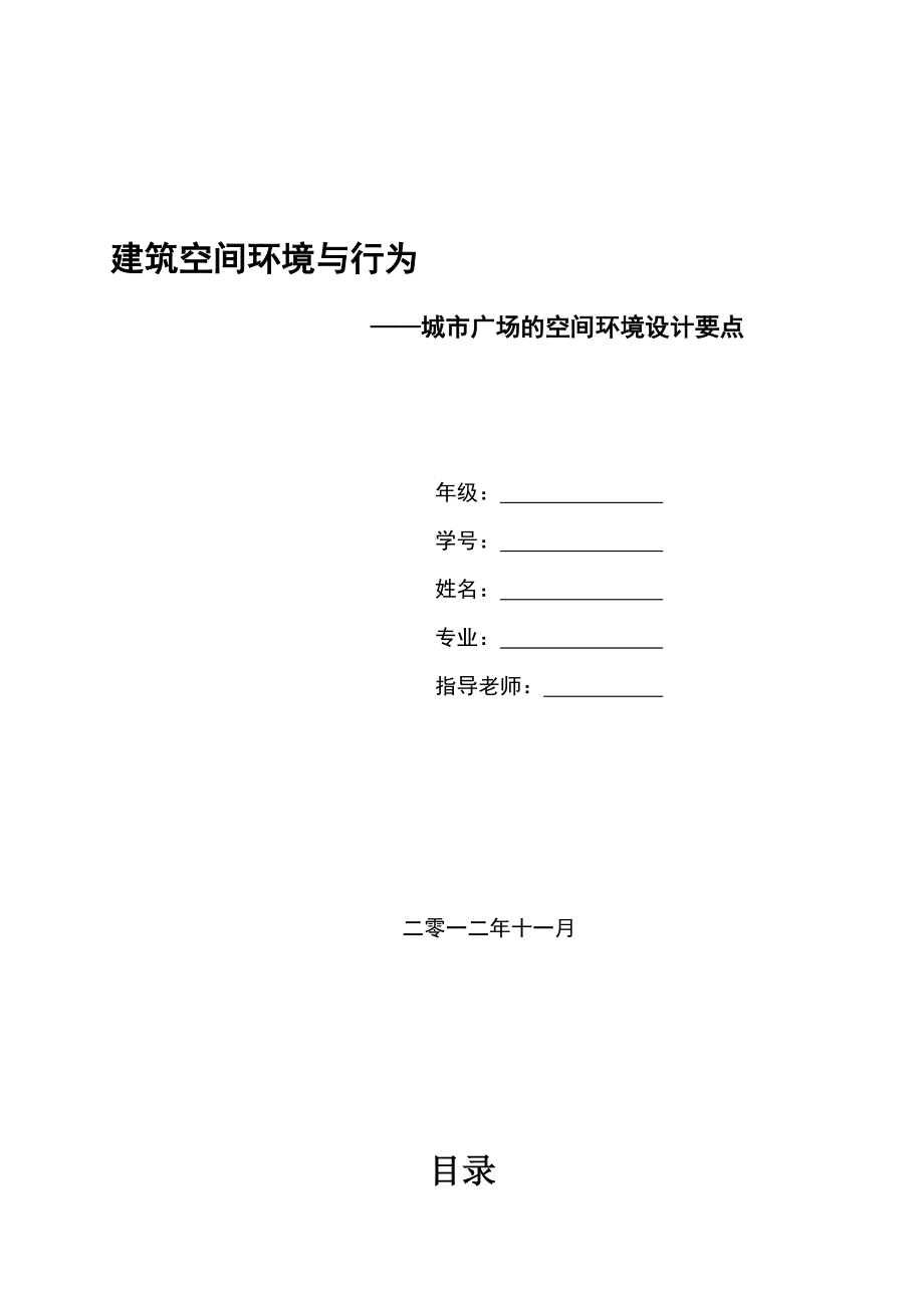 城市广场的空间环境设计要点城市空间环境与行为.doc_第1页