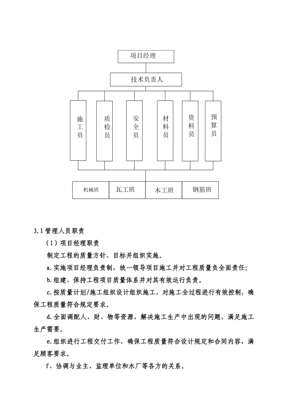 6000m3钢筋砼清水池一座及附属道路施工组织设计.doc_第2页