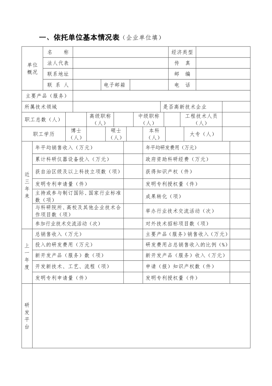 工程技术研究中心组建项目建议书.doc_第2页