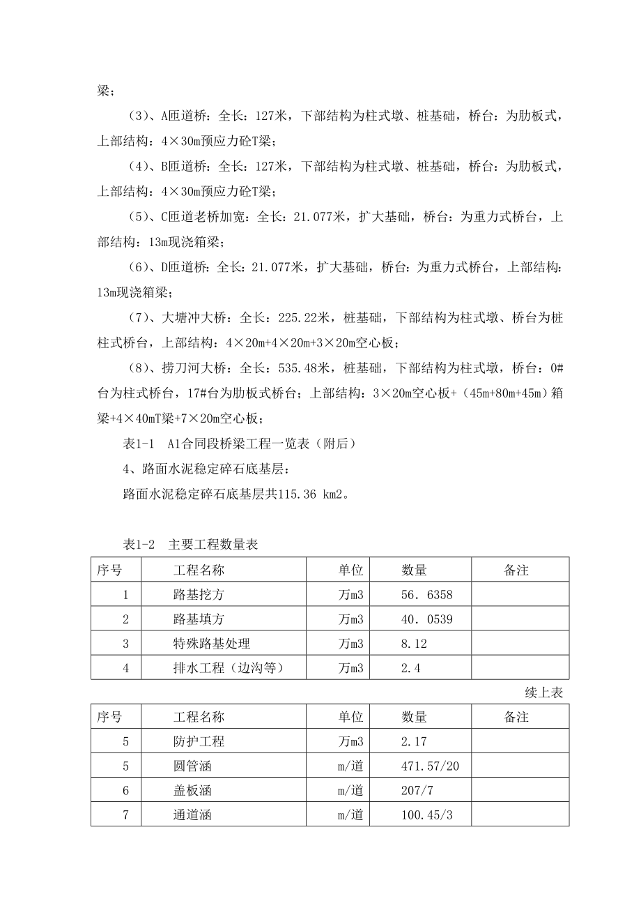 京港澳国家高速公路长沙绕城线某合同段实施性施工组织设计.doc_第3页