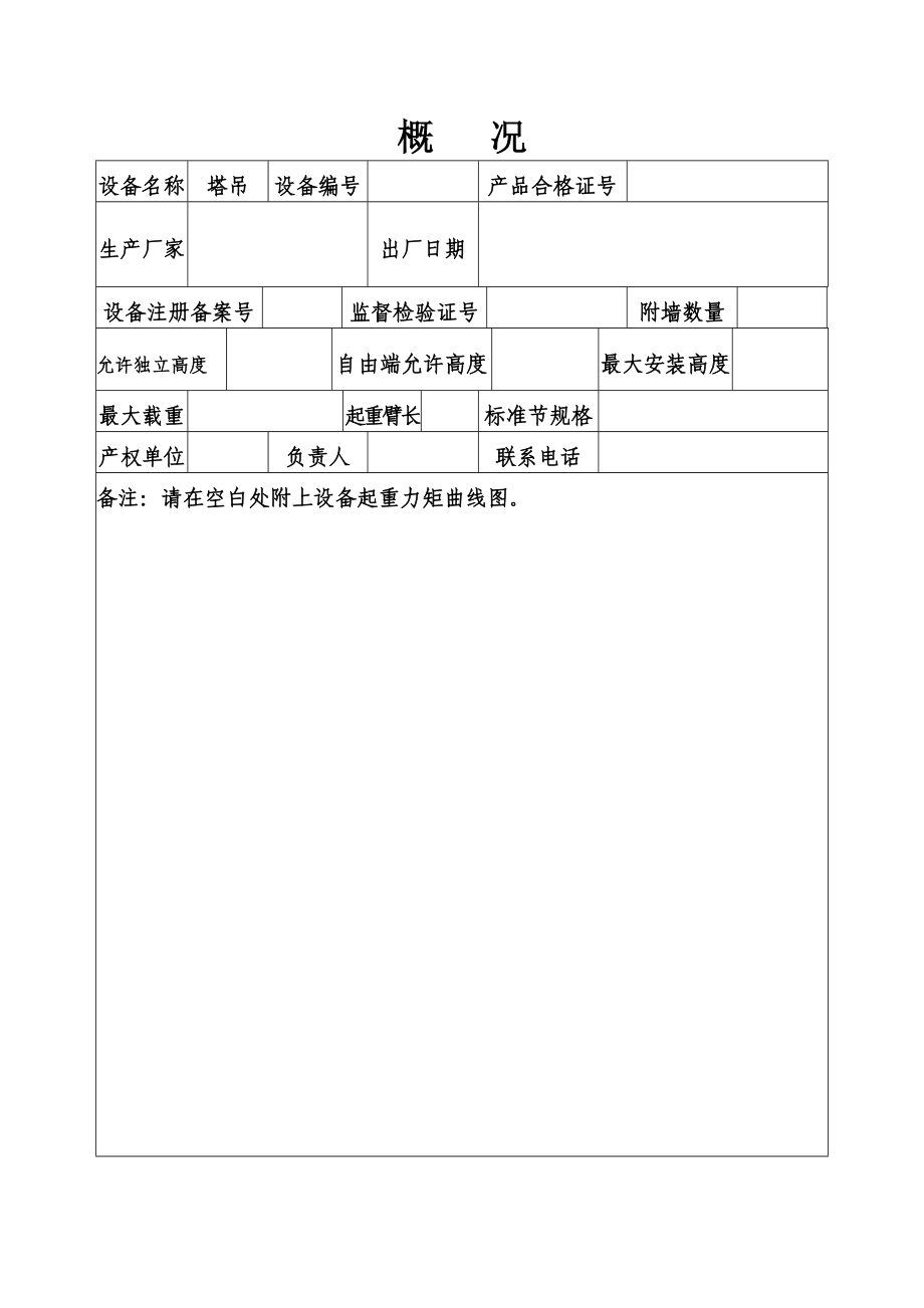 蚌埠市建筑塔式起重机管理手册.doc_第3页