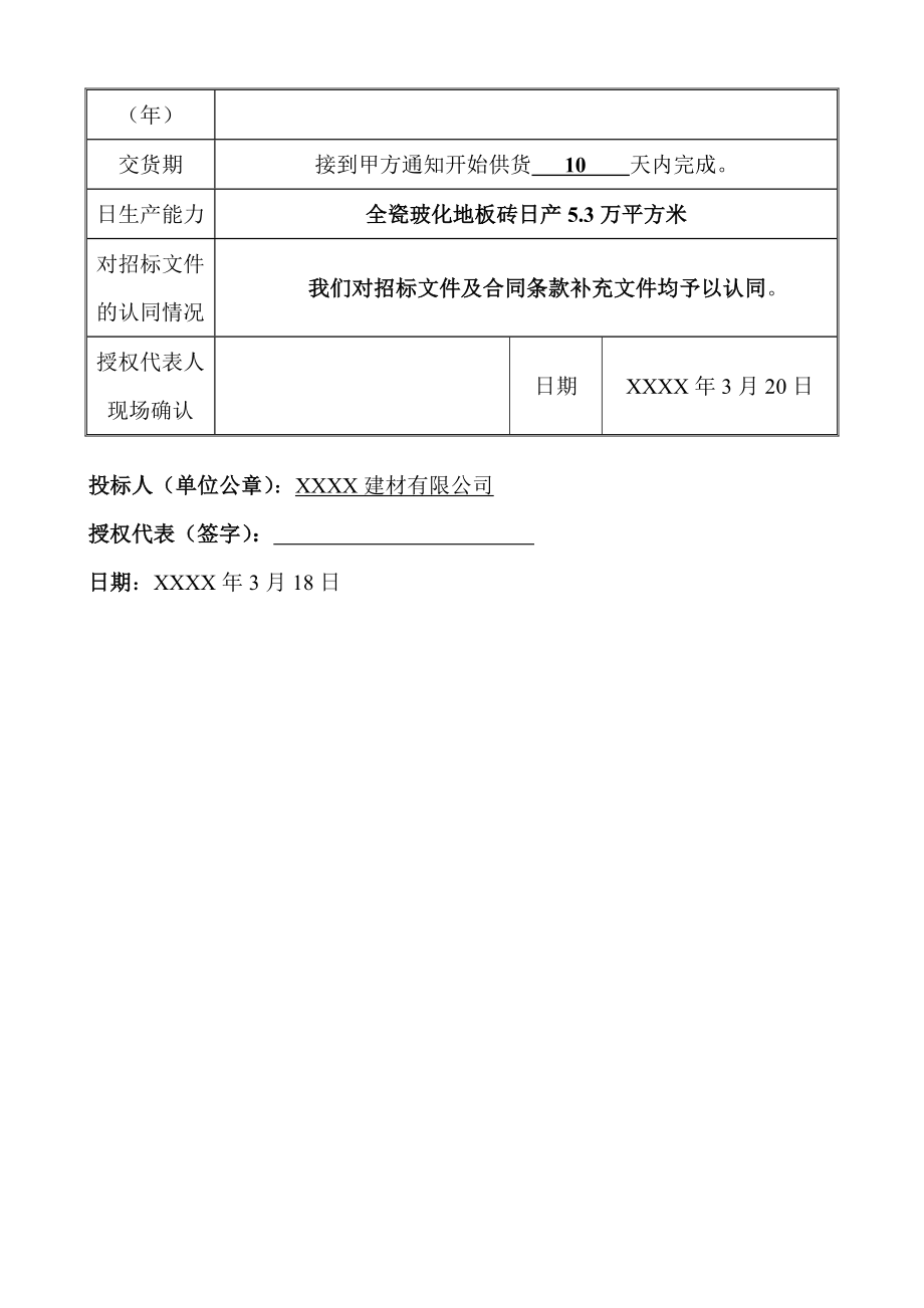 XX奥体中心体育场、体育馆、游泳馆、网球中心卫生间及办公室墙、地砖采购投标文件.doc_第3页