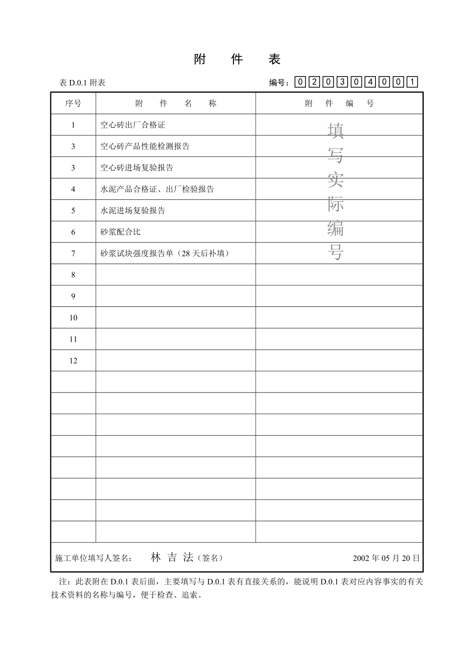 浙江省建筑工程施工质量验收规范检验批表格及填写说明（下册）.doc_第3页