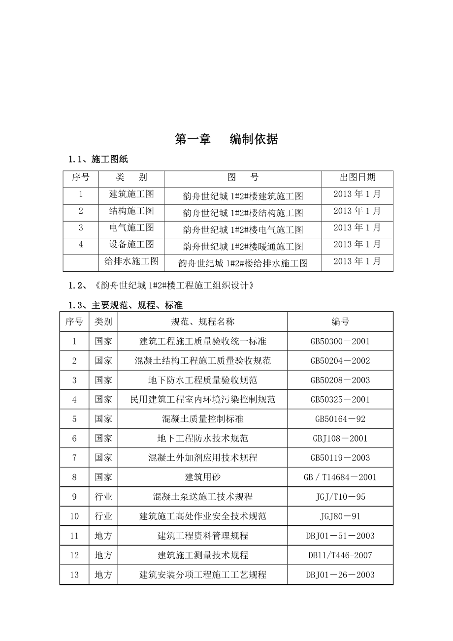 假日风景A区二标段混凝土施工方案.doc_第3页