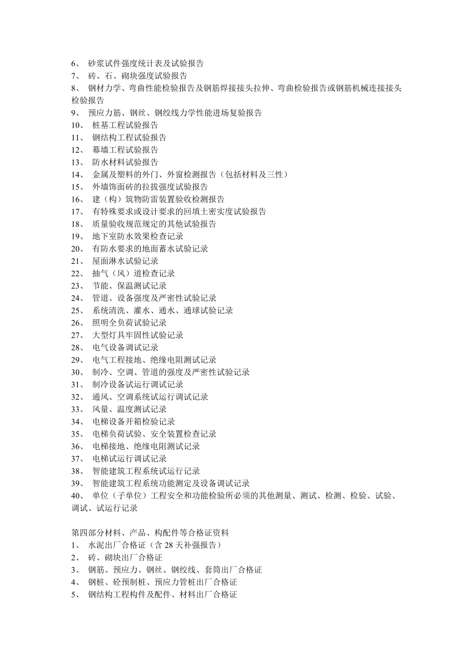 建筑工程资料目录.doc_第2页