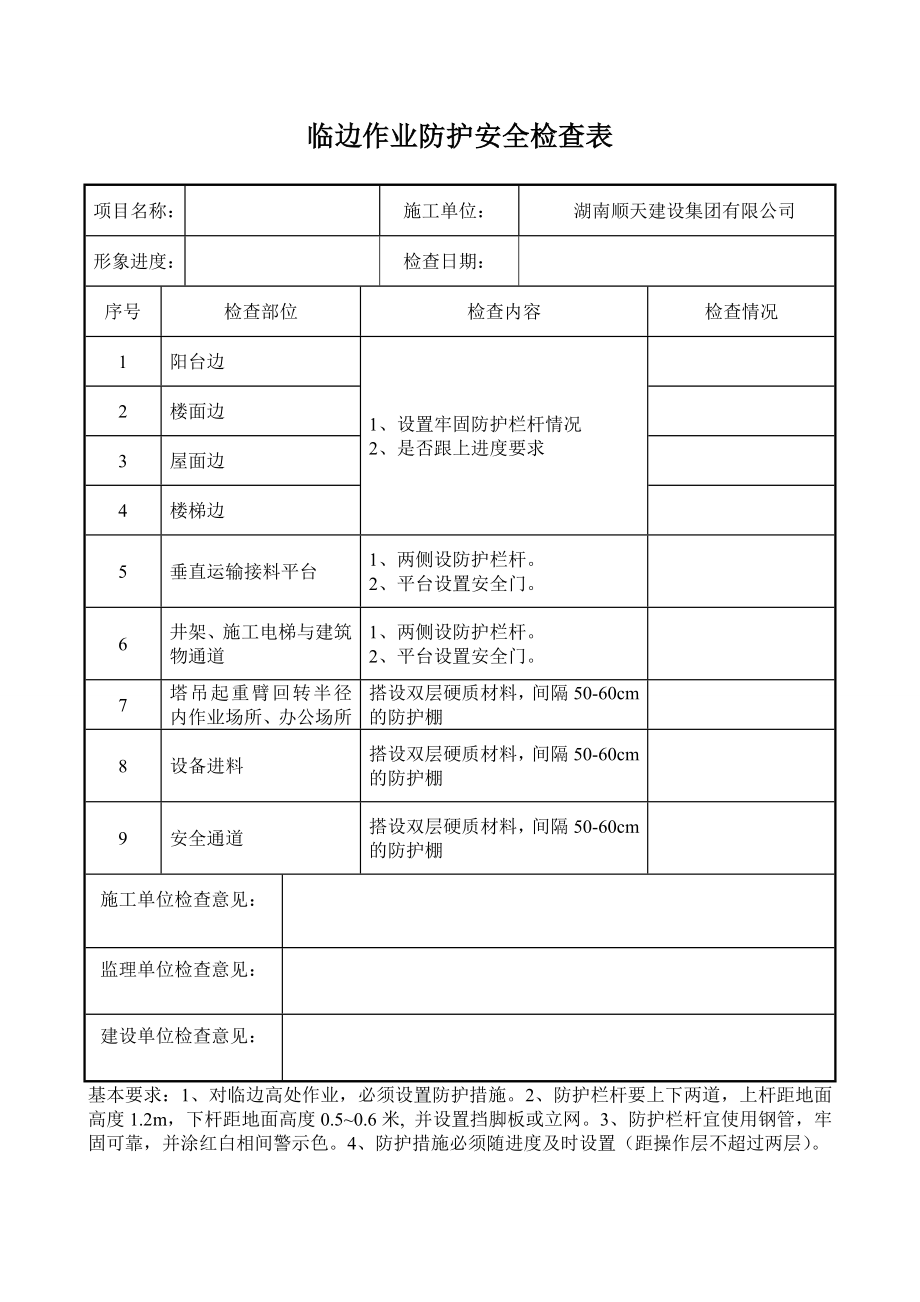 安全资料各类验收表汇总.doc_第2页