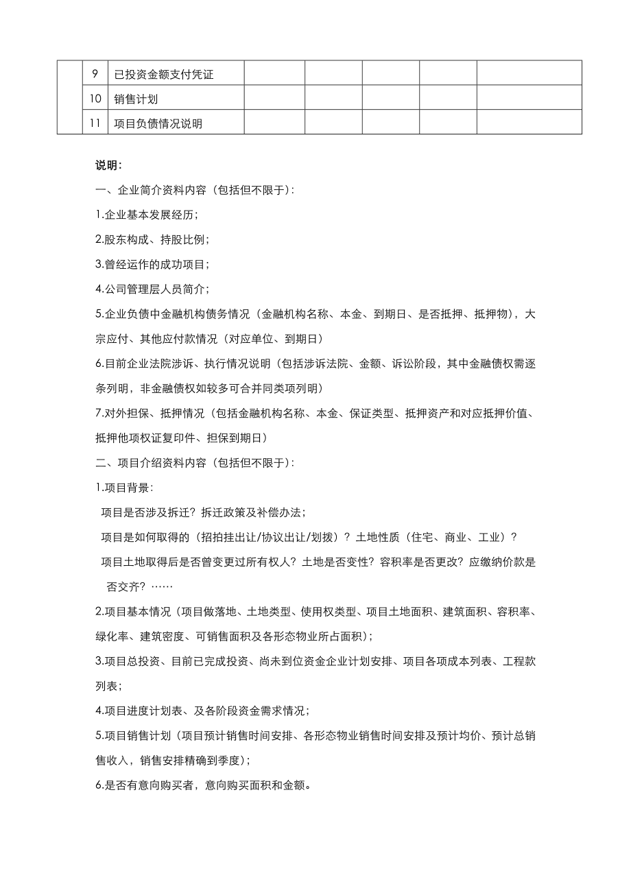 房地产类项目尽调清单.doc_第2页