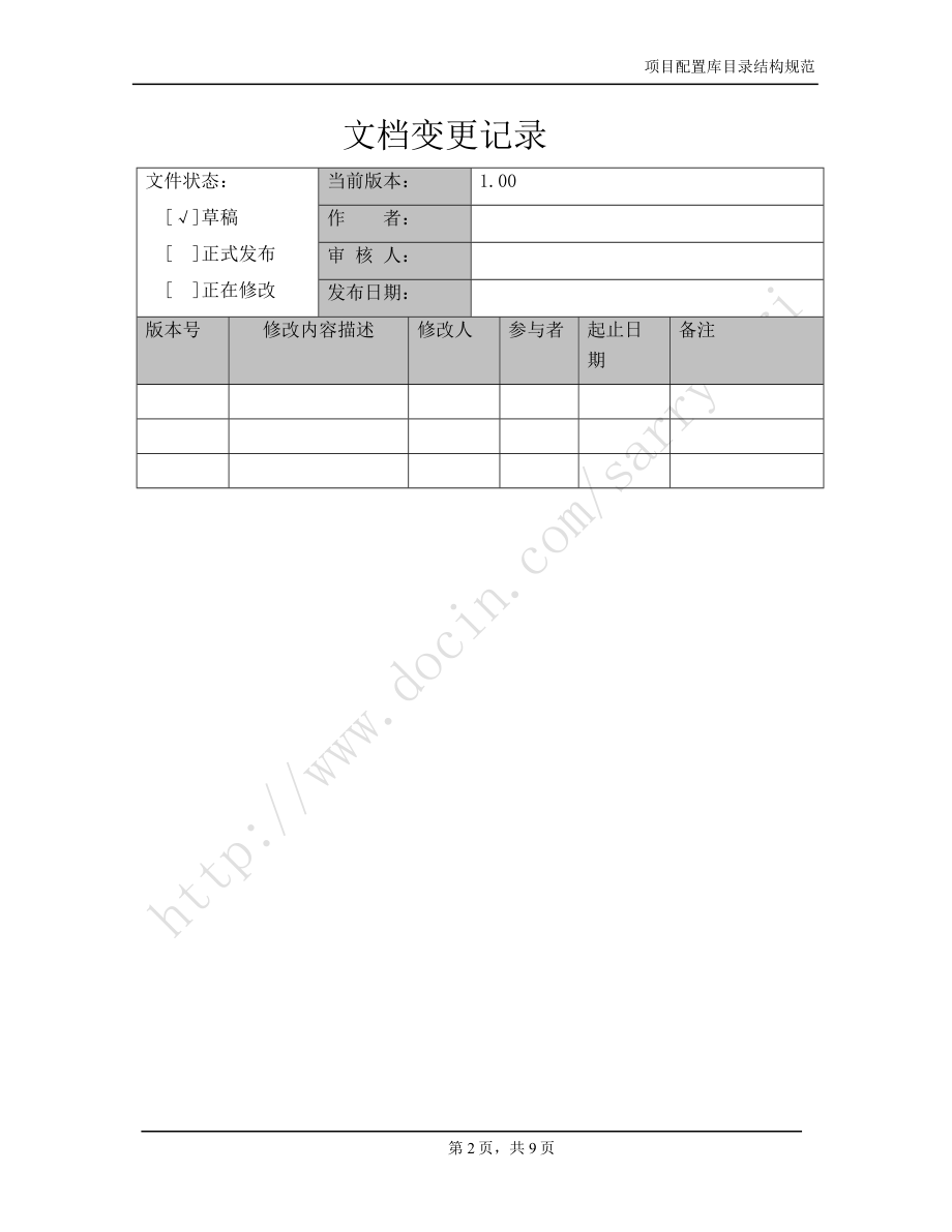 项目配置库目录结构规范.doc_第2页