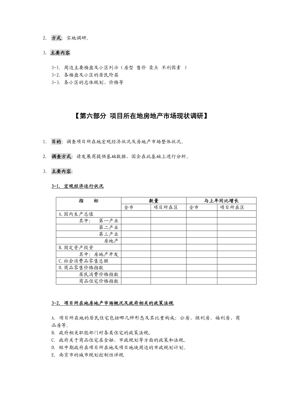 住宅项目调研提纲.doc_第3页