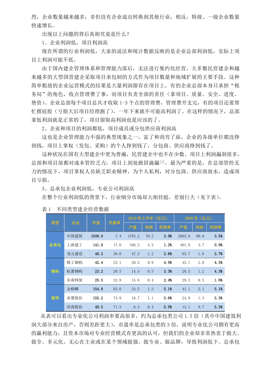 论文 论建筑企业效益欠佳的原因及改进措施.doc_第2页