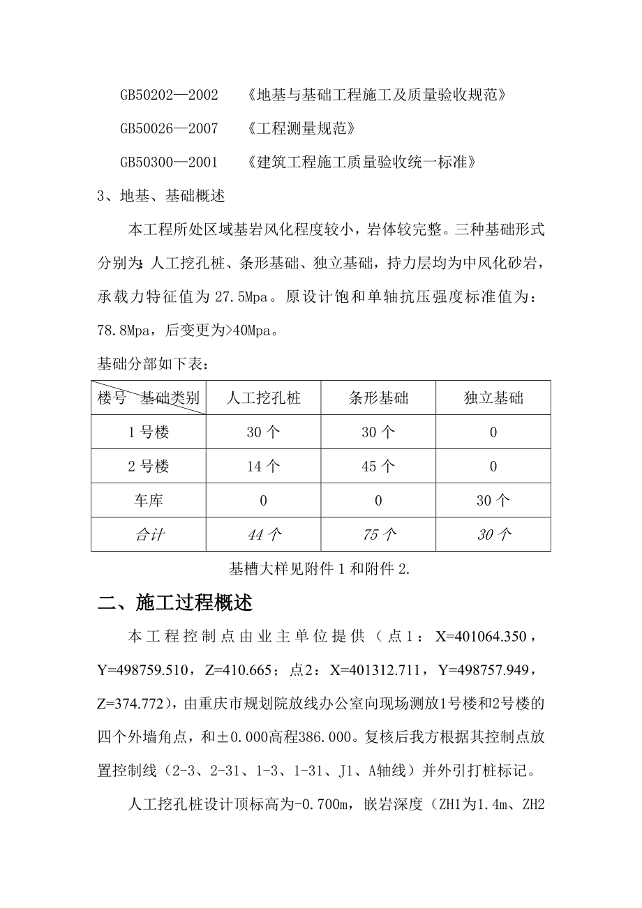 一标段基槽验收自评报告.doc_第3页