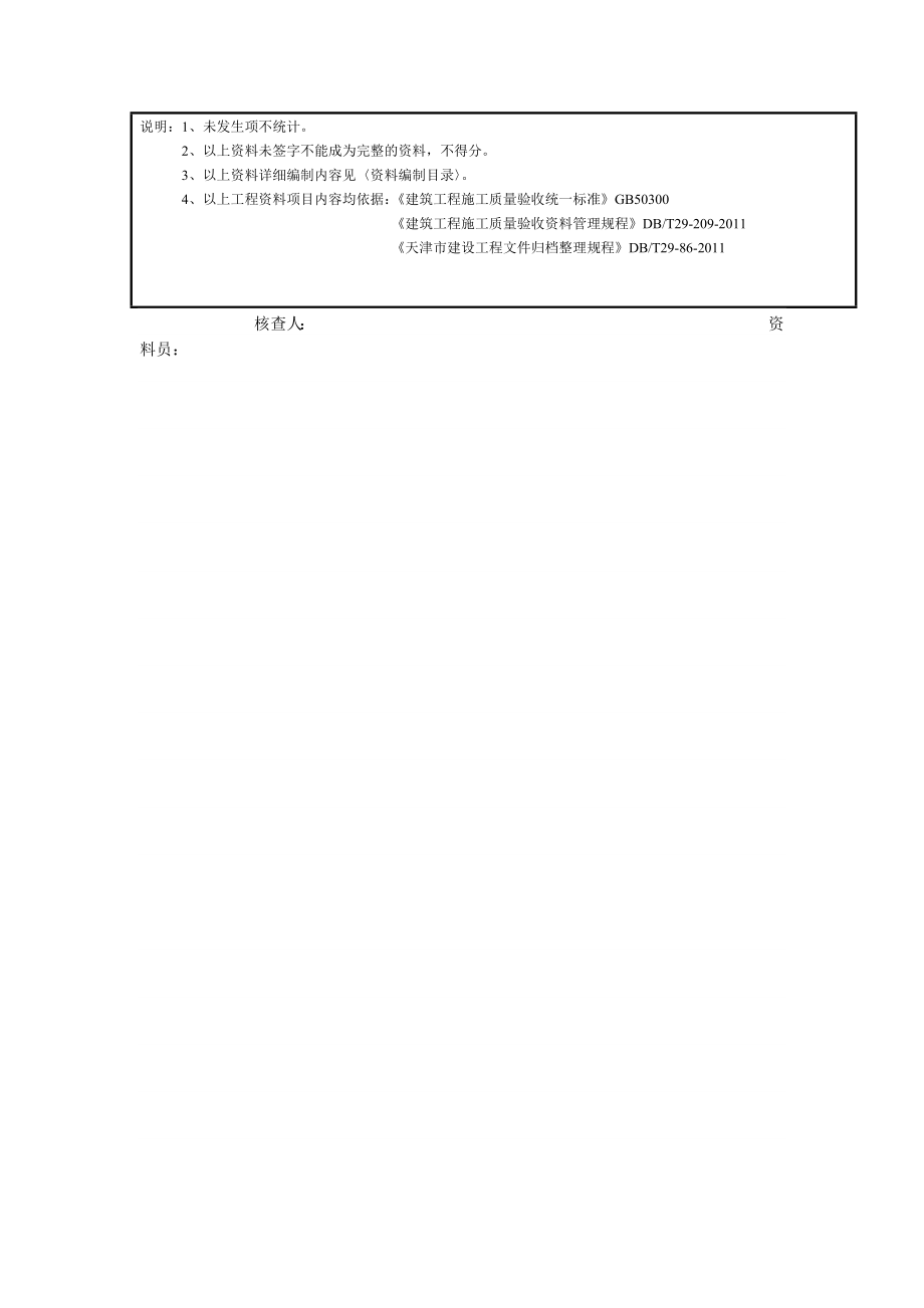 建筑工程项目资料员考核表.doc_第3页