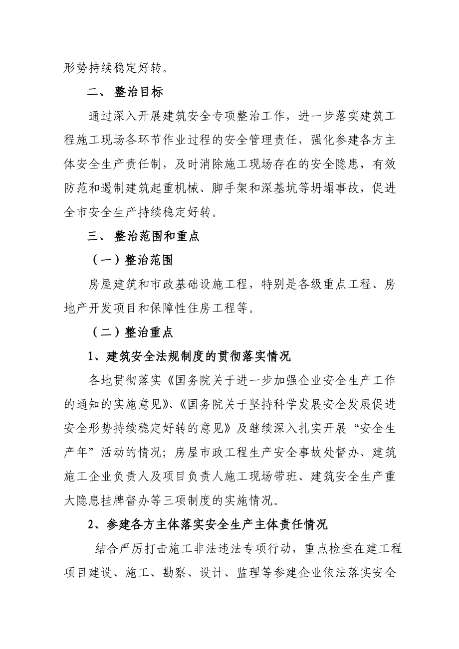 房地产开发有限公司建筑安全专项整治工作方案.doc_第3页