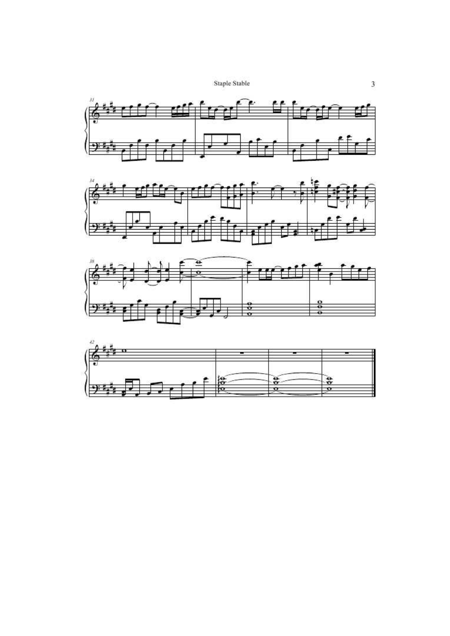 Bakemonogatari 化物语 钢琴谱_2.docx_第3页