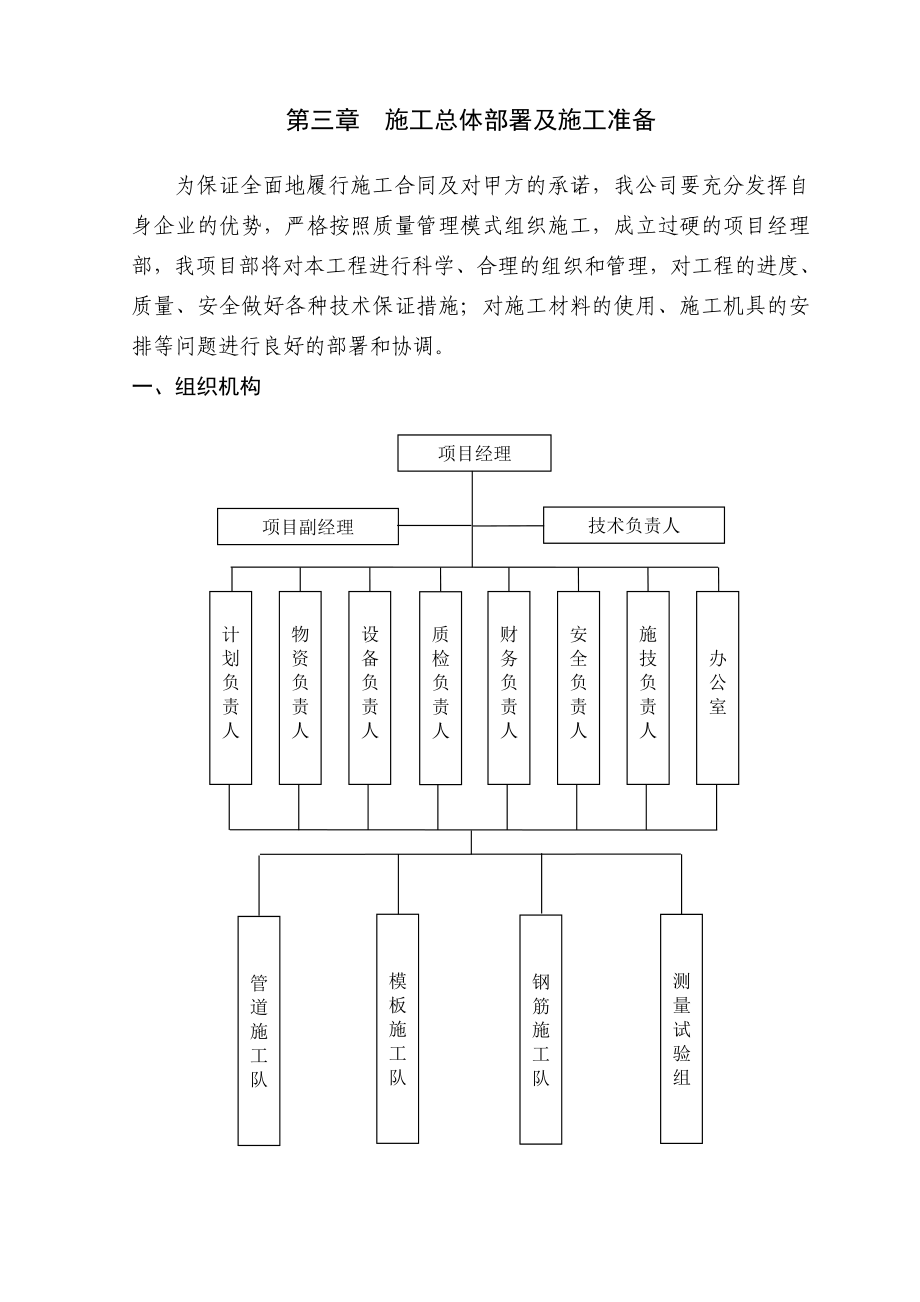 某项目电缆沟施工组织设计.doc_第3页