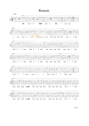 蓝色生死恋 吉他谱.docx