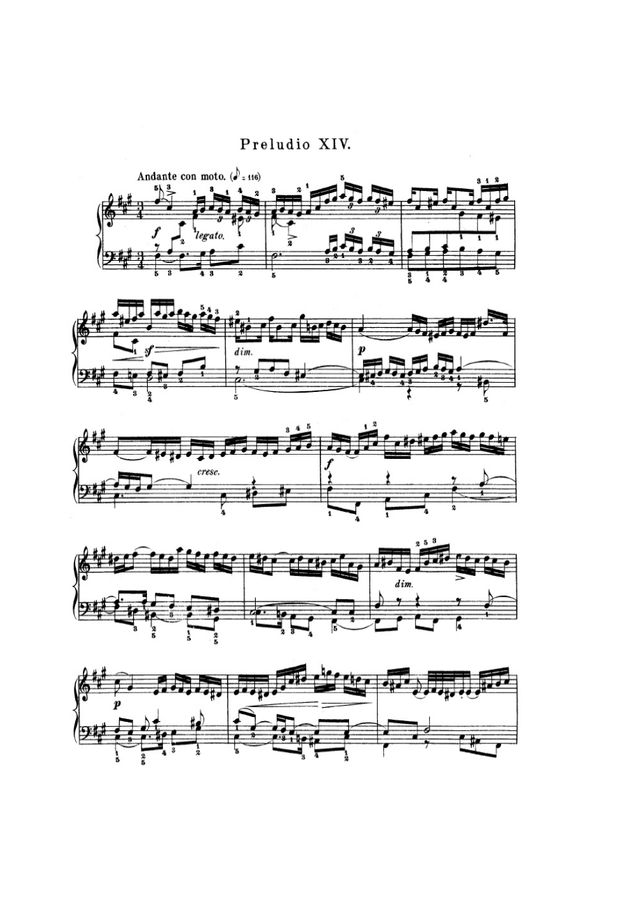 The Well Tempered Clavier II平均律钢琴曲集 第二部 版本1 钢琴谱_14.docx_第1页
