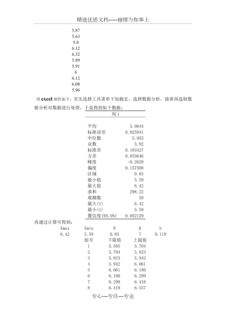 质量控制与可靠性上机报告.doc_第2页