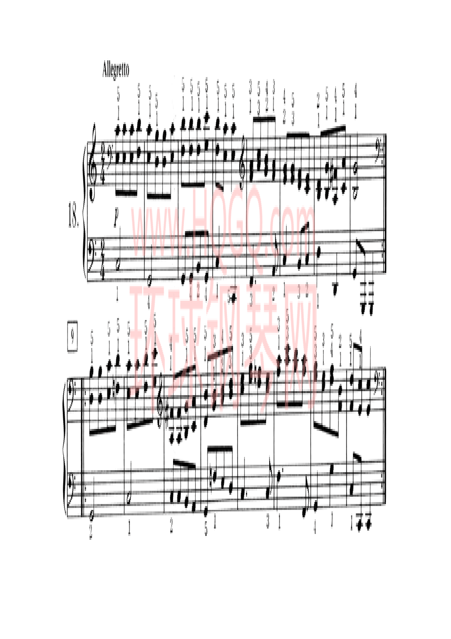 车尔尼八度内进阶练习曲100首 钢琴谱_17.docx_第1页