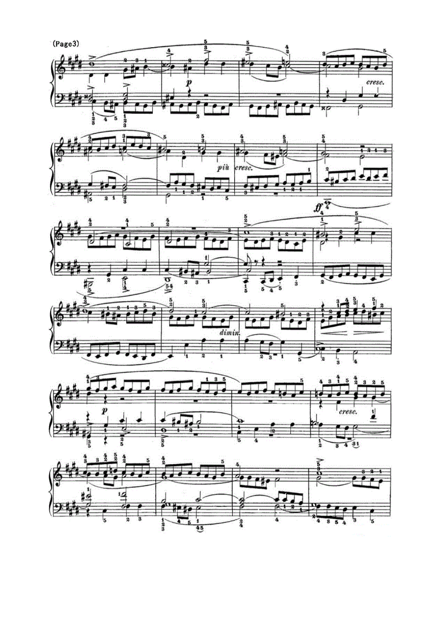 巴赫《平均律钢琴曲集·第一卷》之赋格曲（NO.4） 钢琴谱.docx_第3页