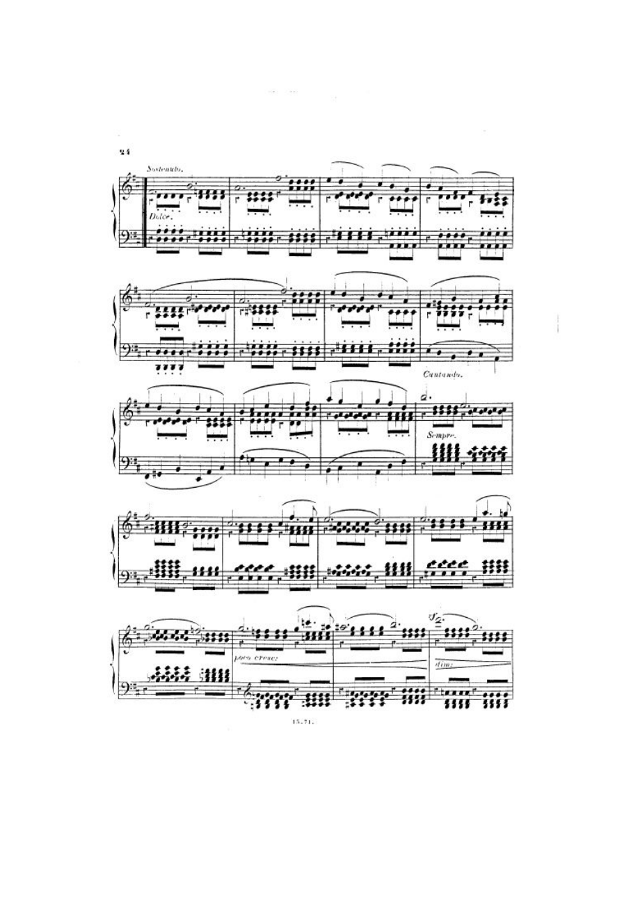 首小调练习曲 12 Etudes in All Minor Keys Op.39 钢琴谱_8.docx_第3页