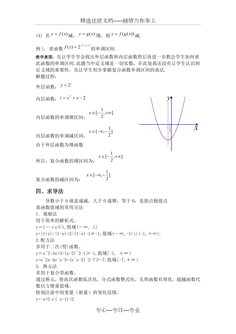 判断函数单调性的常用方法.doc_第2页