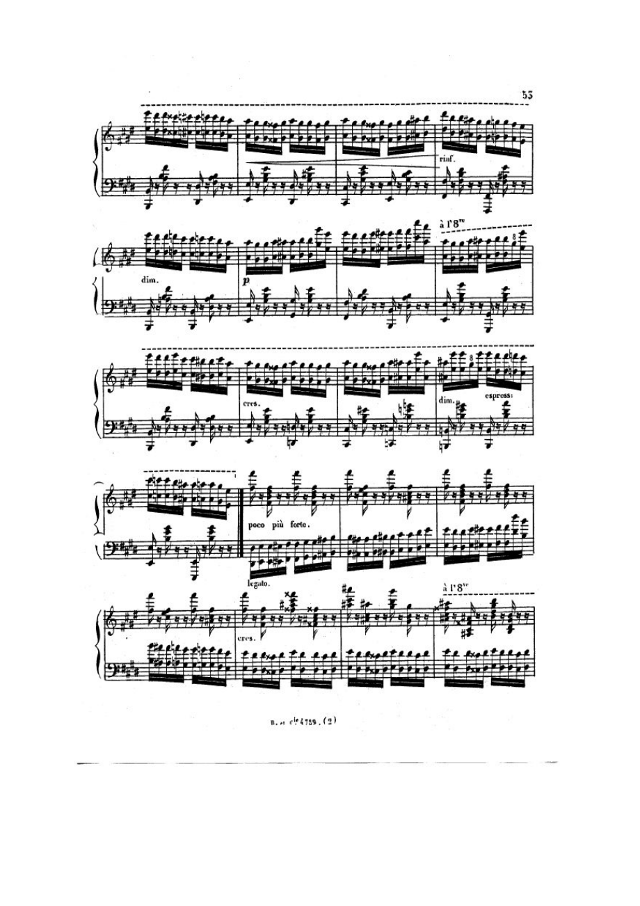 首大调练习曲 12 Etudes in All Major Keys Op.35 钢琴谱_3.docx_第2页