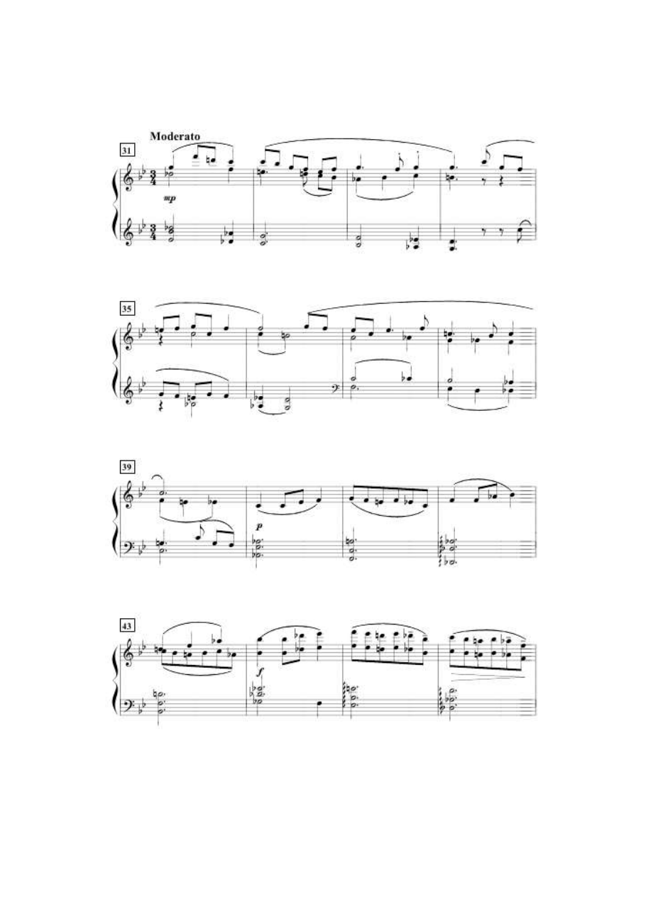 Theme and Variation by Folksong of Shannxi女娃担水变奏曲 钢琴谱.docx_第3页