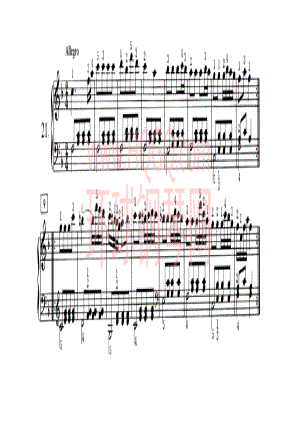 车尔尼八度内进阶练习曲100首 钢琴谱_21.docx
