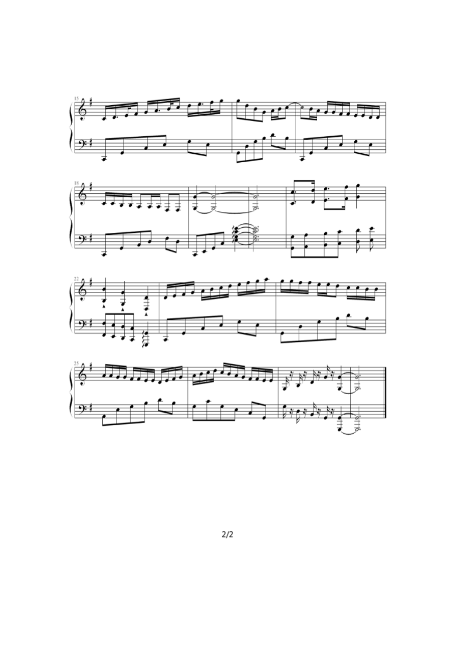 欢乐舞曲 钢琴谱.docx_第2页