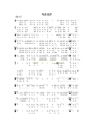 我怀恋的 简谱我怀恋的 吉他谱 吉他谱_7.docx