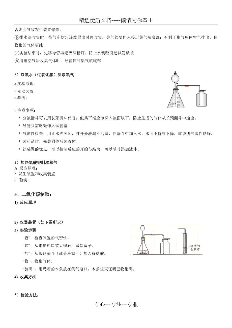 初三化学实验总结及化学方程式汇总.doc_第3页