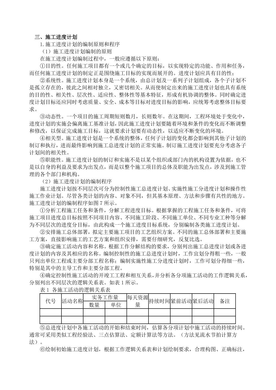 施工进度计划 .doc_第1页