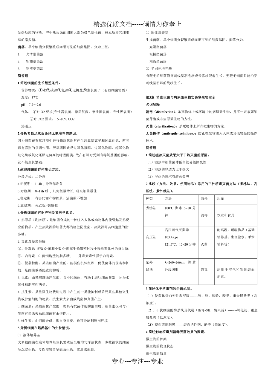 医学微生物学复习要点、重点难点总结.doc_第2页