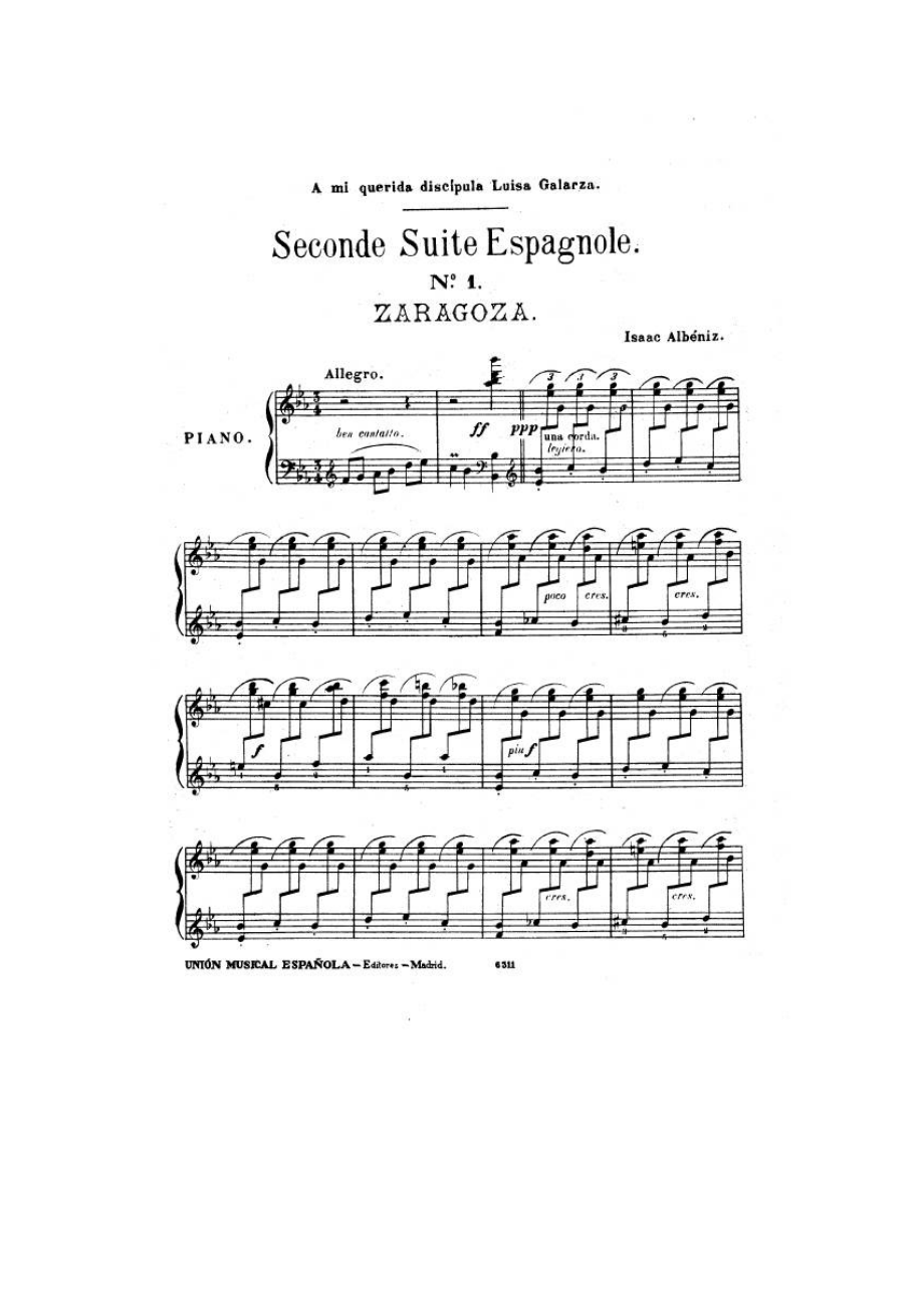 西班牙组曲 Suite Espanola 钢琴谱.docx_第2页