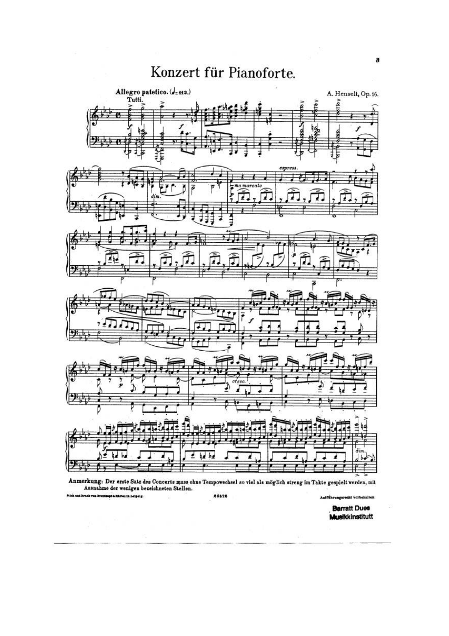 f小调钢琴协奏曲 Piano Concerto in f Minor Op.16 钢琴谱.docx_第1页