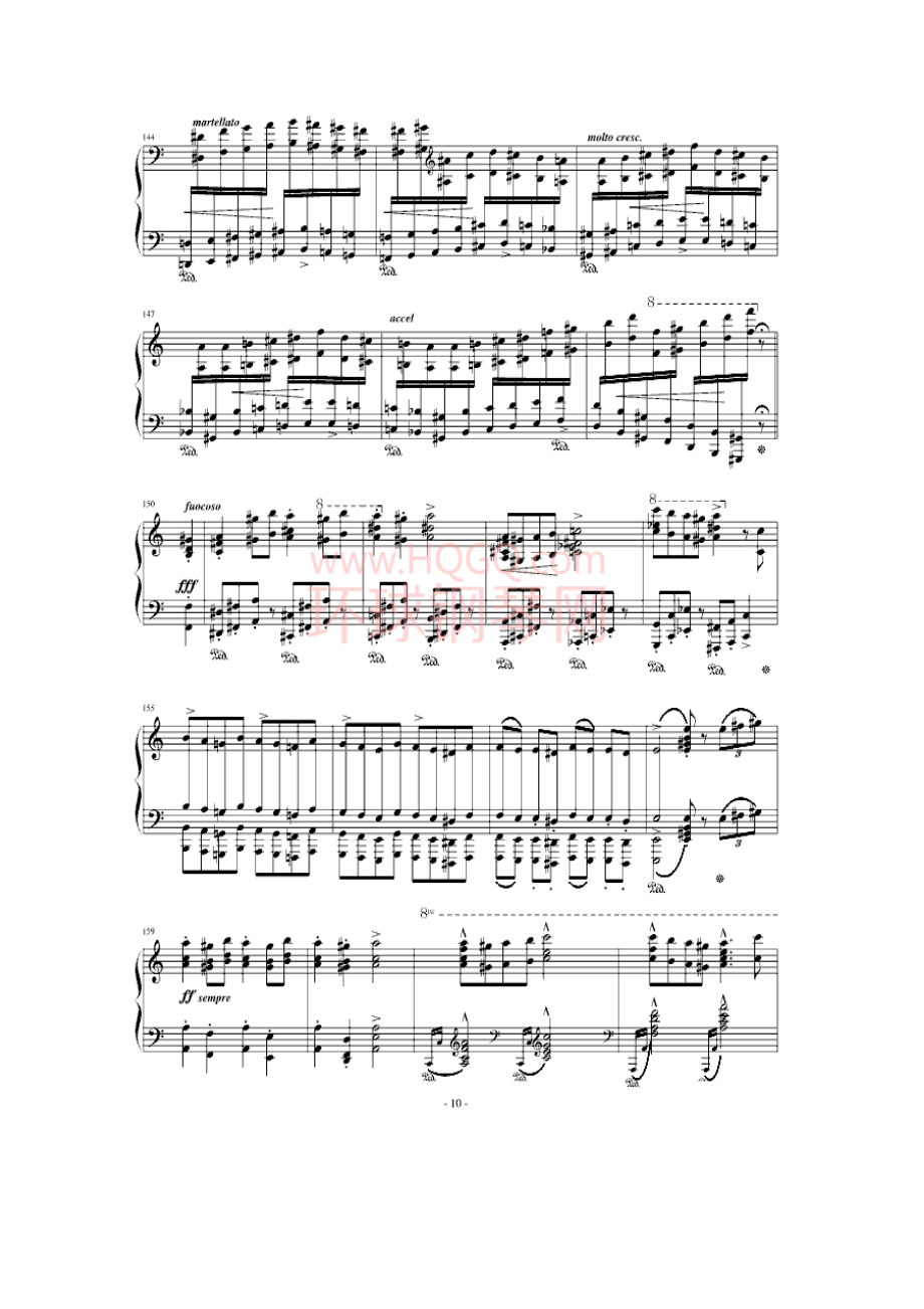 拉科奇进行曲（匈牙利狂想曲15号） 钢琴谱.docx_第2页
