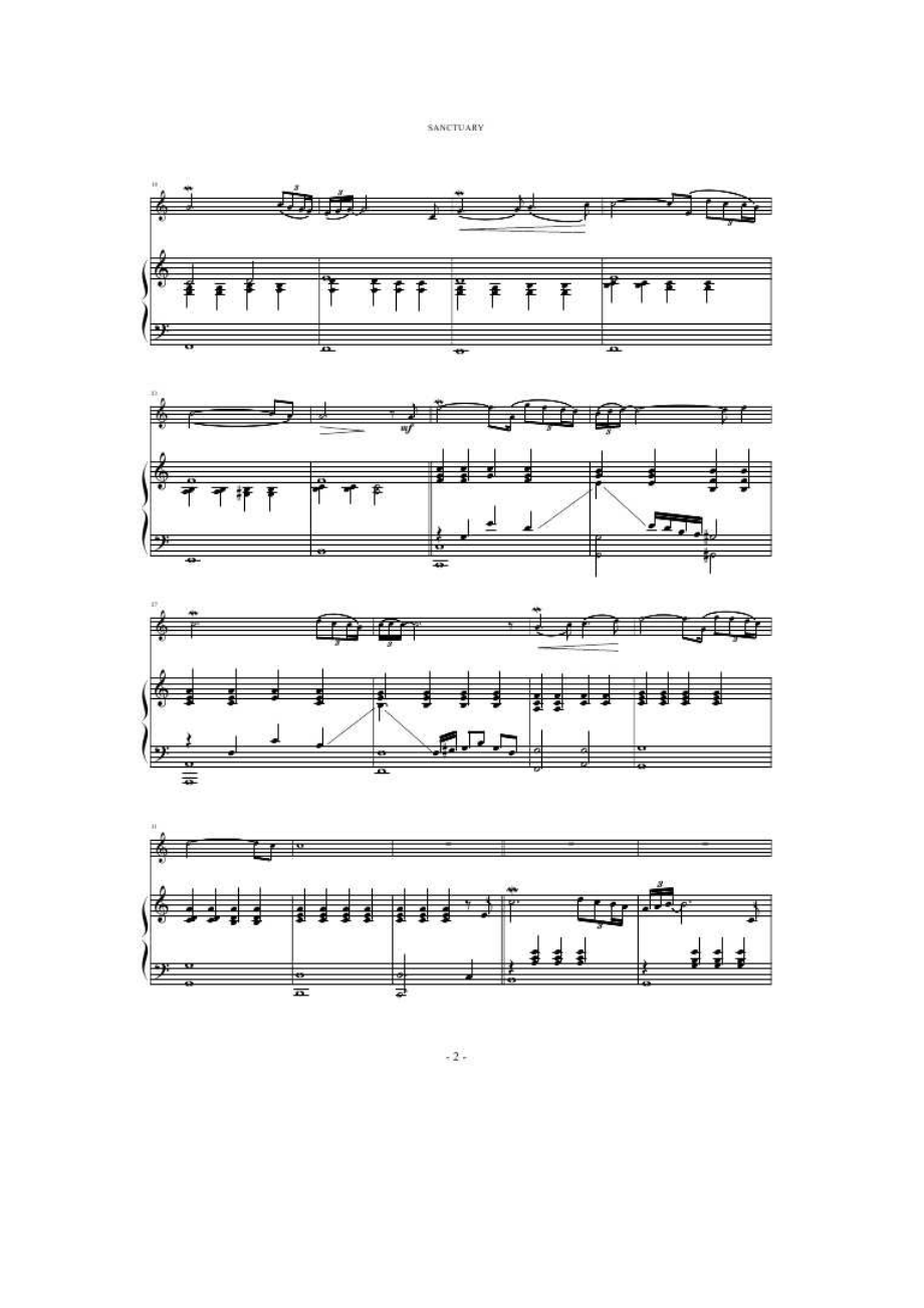 原版SecretGarden神秘园白石Whitestones专辑13首钢琴小提琴钢琴谱6.docx_第2页