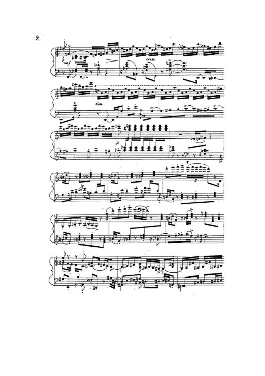 第九钢琴奏鸣曲 Piano Sonata No.9 Op.78 钢琴谱.docx_第2页