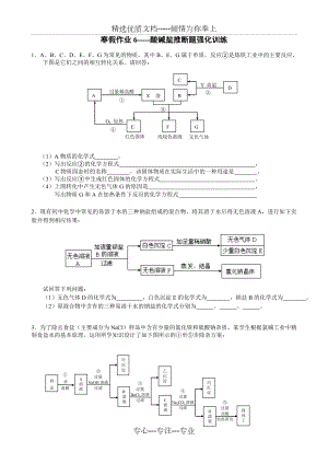 中考化学酸碱盐推断题强化训练.doc