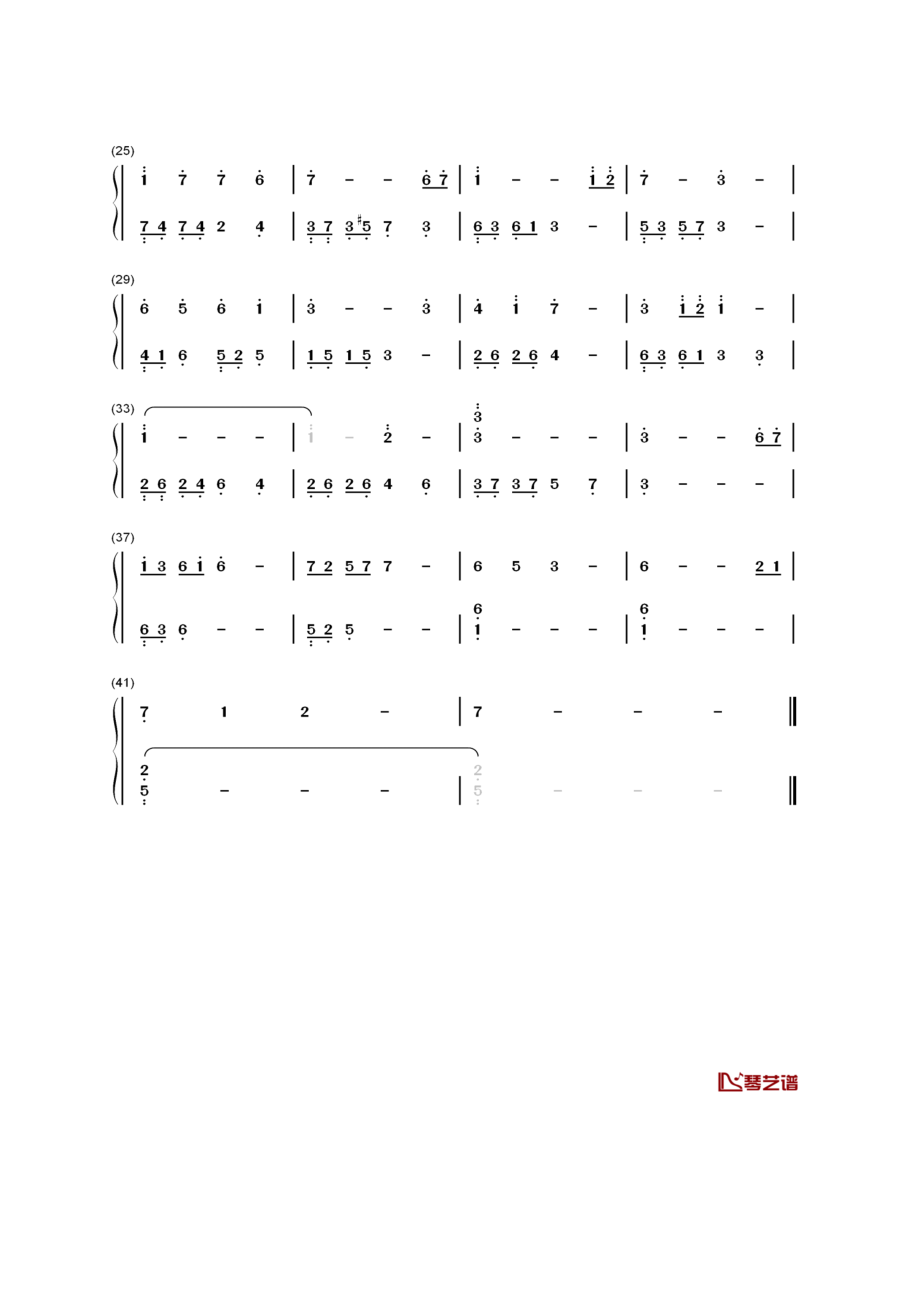 结伴钢琴简谱 钢琴谱.docx_第2页