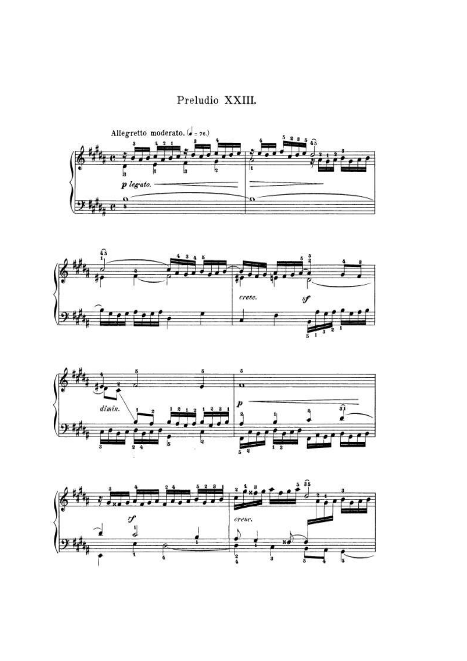 The Well Tempered Clavier I平均律钢琴曲集 第一部 钢琴谱_23.docx_第1页